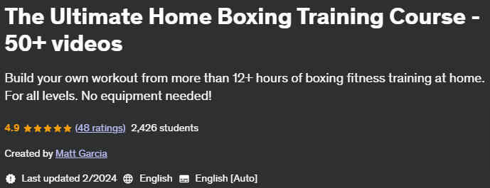 Pictures · The Ultimate Home Boxing Training Course – 50+ videos 2024-2