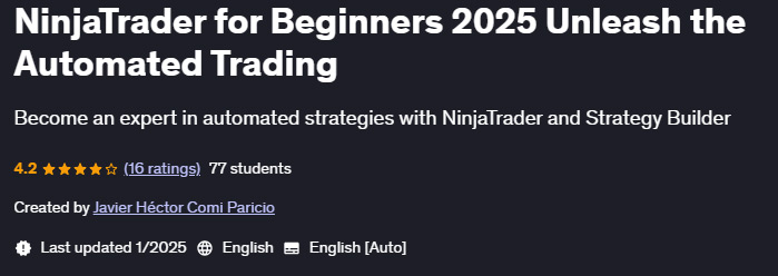 Pictures · Udemy — NinjaTrader for Beginners 2025 Unleash the Automated Trading 2025-1