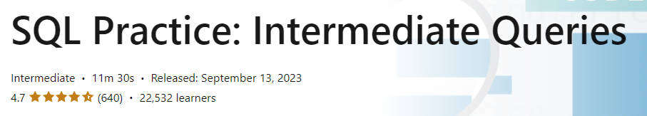 Pictures · SQL Practice: Intermediate Queries 2023-9