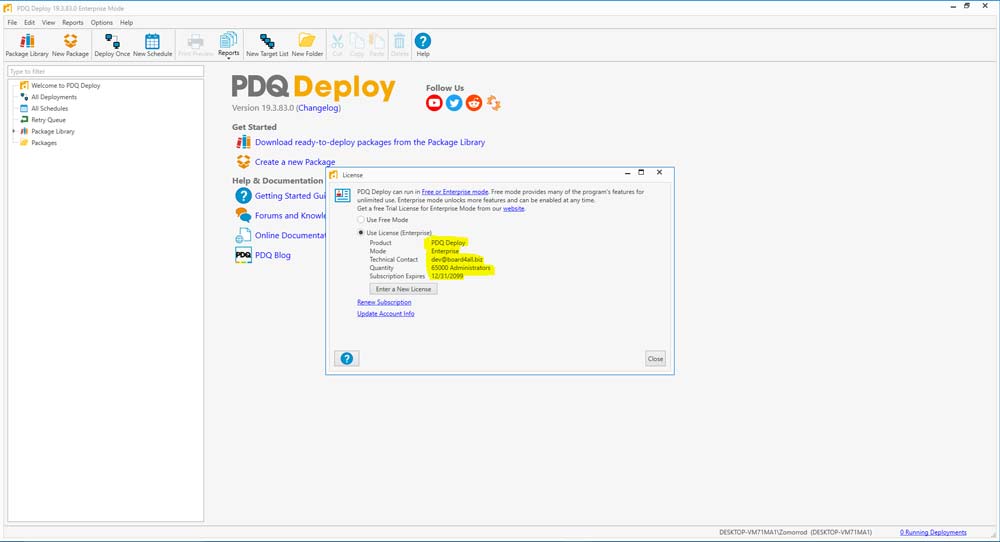 Images · PDQ déploiement 20.1.8.0 Entreprise