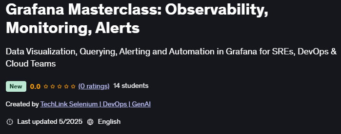 Pictures · Grafana Masterclass: Observability, Monitoring, Alerts 2025-5