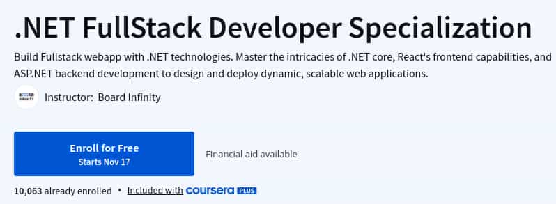 Pictures · .NET FullStack Developer Specialization 2024-11