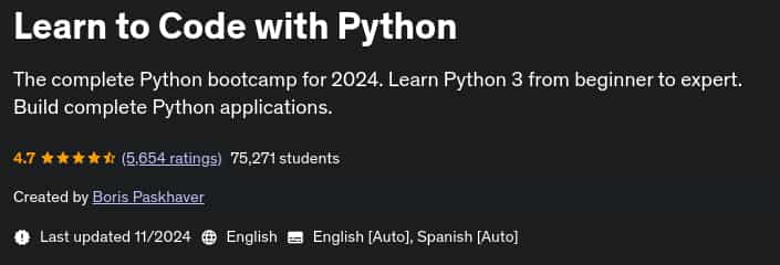 Pictures · Learn to Code with Python 2024-11