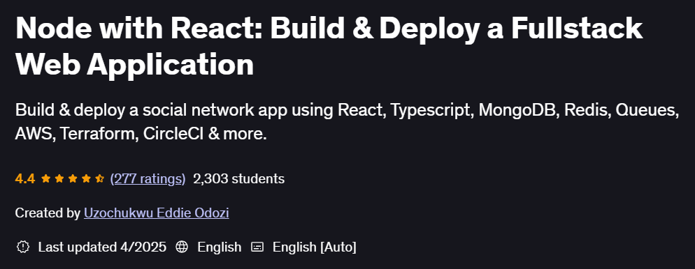 Pictures · Node with React: Build & Deploy a Fullstack Web Application 2025-4