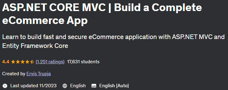 Pictures · Udemy — ASP.NET CORE MVC | Build a Complete eCommerce App 2022-8