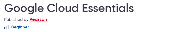 Pictures · Oreilly — Google Cloud Essentials 2023-5