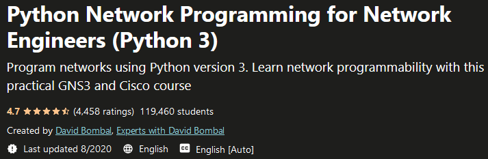 Pictures · Python Network Programming for Network Engineers (Python 3) 2020-8