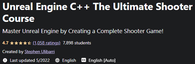 Pictures · Udemy — Unreal Engine C++ The Ultimate Shooter Course 2021-9