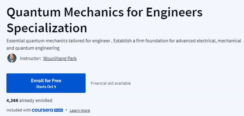 Pictures · Coursera — Quantum Mechanics for Engineers Specialization 2024-10