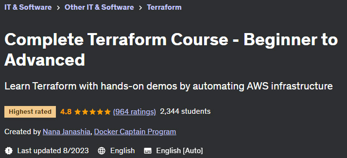 تصاویر · مکمل Terraform کورس - شروع کرنے کے لئے آگے بڑھنے کے لئے 2023-8