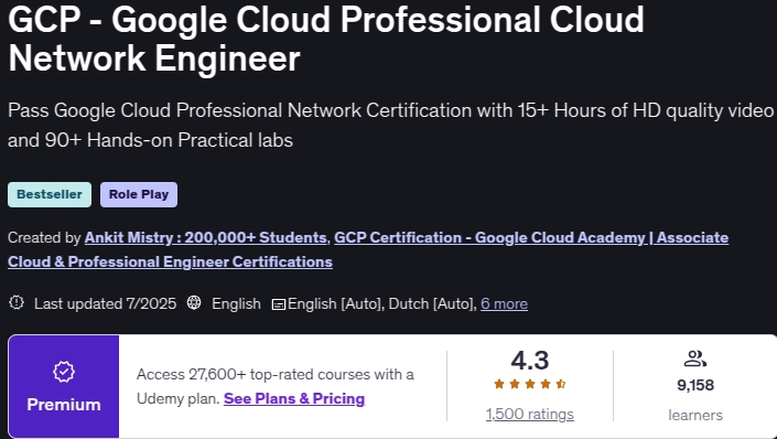 Pictures · GCP – Google Cloud Professional Cloud Network Engineer 2025-7