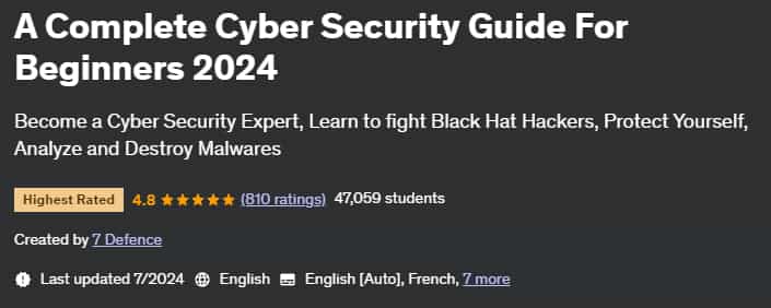 Pictures · Udemy — A Complete Cyber Security Guide For Beginners 2024 2020-10