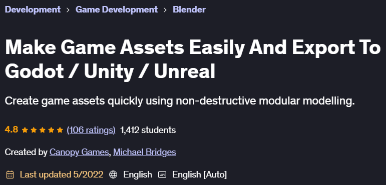 Pictures · Make Game Assets Easily And Export To Godot / Unity / Unreal 2022-5