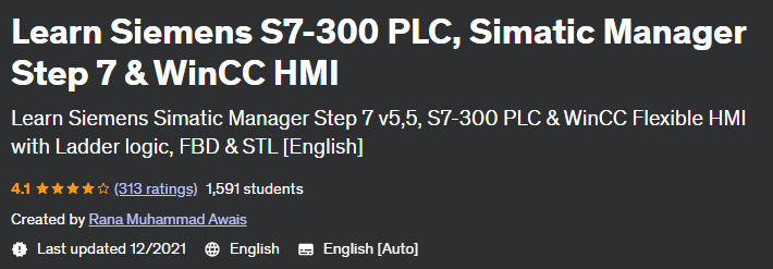 Pictures · Udemy — Learn Siemens S7-300 PLC, Simatic Manager Step 7 & WinCC HMI 2020-12
