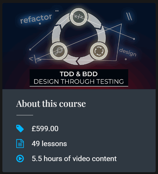 الصور · Cdtraining – TDD & BDD – التصميم من خلال الاختبار 2026-1