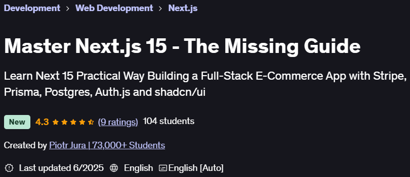 Pictures · Udemy — Master Next.js 15 – The Missing Guide 2025-5