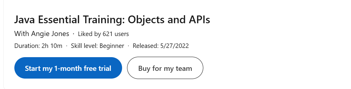 Pictures · Java Essential Training: Objects and APIs 2025-5