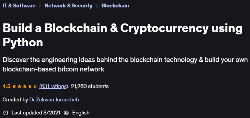 Pictures · Build a Blockchain & Cryptocurrency using Python 2021-3