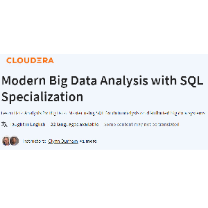 Modern Big Data Analysis with SQL Specialization 2022-9