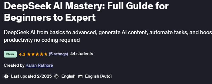 Pictures · Udemy — DeepSeek AI Mastery: Full Guide for Beginners to Expert 2025-1