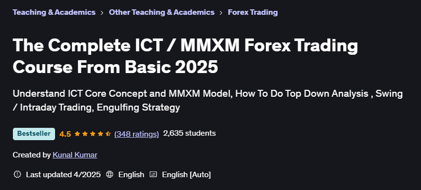 Pictures · Udemy — The Complete ICT / MMXM Forex Trading Course From Basic 2025 2025-3