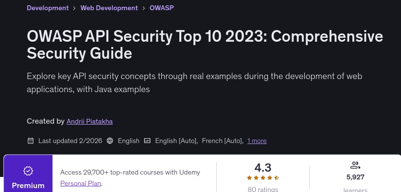 图片 · 奥斯卡 API 安全顶部 10 2023: 全面的安全指南 2026-2