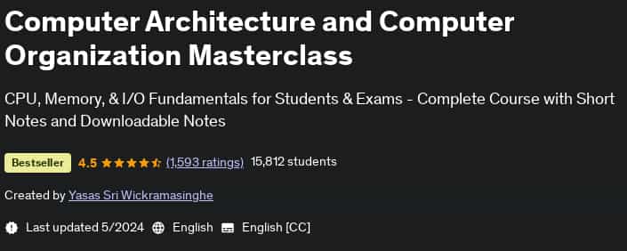Pictures · Udemy — Computer Architecture and Computer Organization Masterclass 2024-5