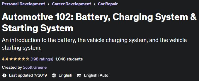 Pictures · Automotive 102: Battery, Charging System & Starting System 2019-7