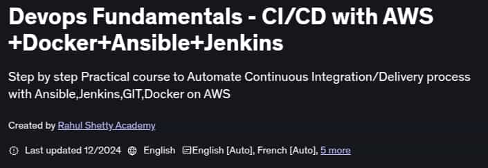 Pictures · Devops Fundamentals – CI/CD with AWS +Docker+Ansible+Jenkins 2024-12