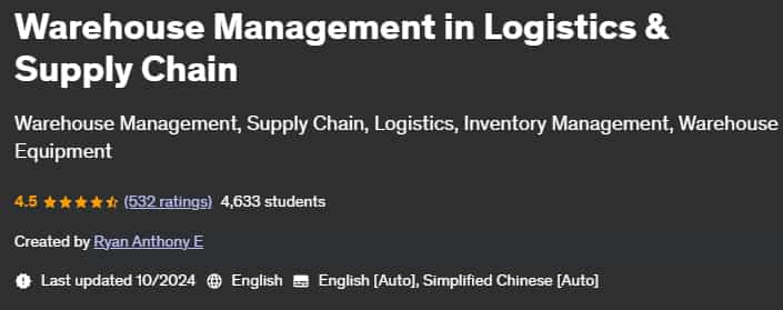 Pictures · Udemy — Warehouse Management in Logistics & Supply Chain 2021-10