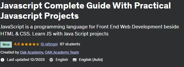 Pictures · Javascript Complete Guide With Practical Javascript Projects 2023-10