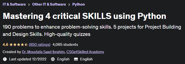 Pictures · Udemy — Mastering 4 critical SKILLS using Python 2022-12