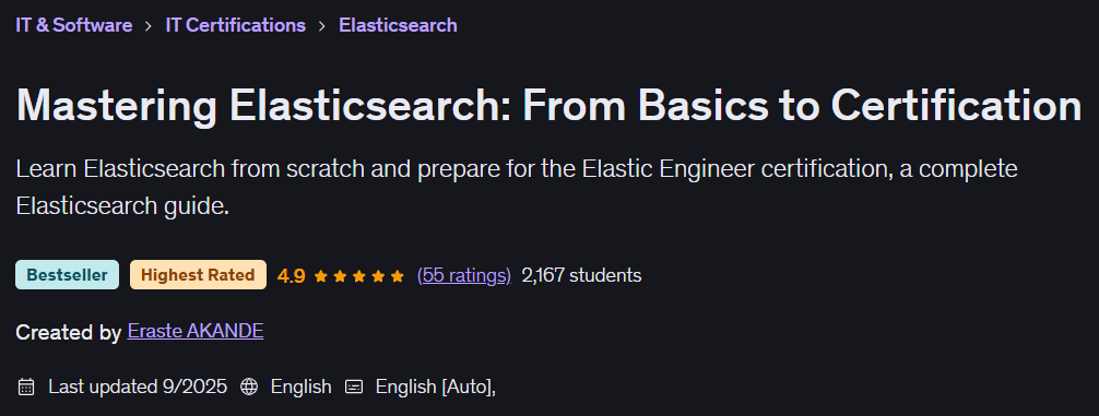 Bilder · Mastering Elasticsearch: Von Grundlagen bis zur Zertifizierung 2025-9