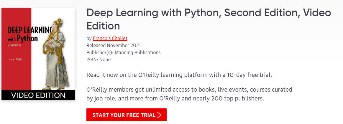 Pictures · Oreilly — Deep Learning with Python, Second Edition, Video Edition 2021-4