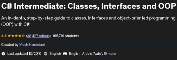 Pictures · Udemy — C# Intermediate: Classes, Interfaces and OOP 2019-10
