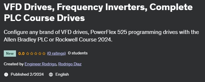 Pictures · Udemy — VFD Drives, Frequency Inverters, Complete PLC Course Drives 2024-2