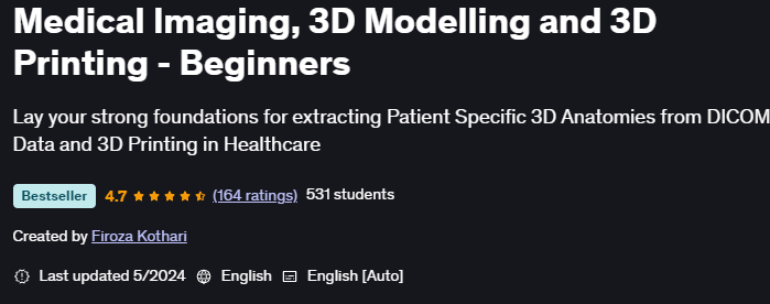 Pictures · Udemy — Medical Imaging, 3D Modelling and 3D Printing – Beginners 2021-10