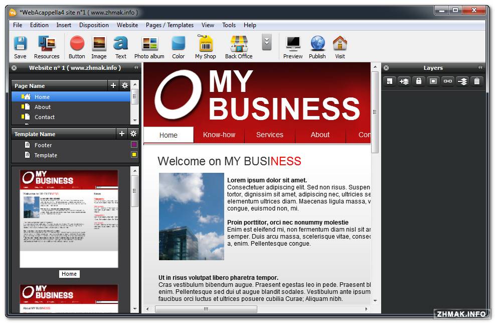 Pictures · Intuisphere WebAcappella Professional 4.6.16