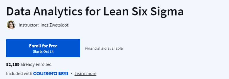 Pictures · Coursera — Data Analytics for Lean Six Sigma 2024-10