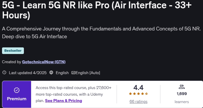 Images · 5G – Apprendre 5G NR comme Pro (Interface de l’air – 33Les heures) 2025-4