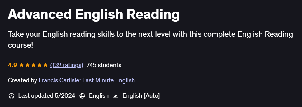 Pictures · Udemy — Advanced English Reading 2024-5