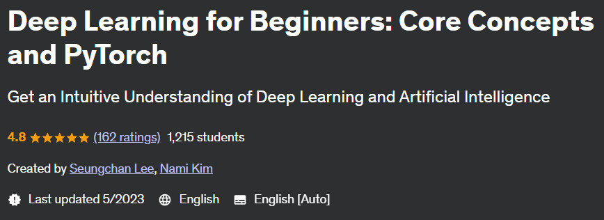 Pictures · Deep Learning for Beginners: Core Concepts and PyTorch 2023-5