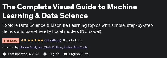 Pictures · Udemy — The Complete Visual Guide to Machine Learning & Data Science 2023-3