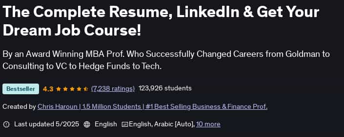 Pictures · Udemy — The Complete Resume, LinkedIn & Get Your Dream Job Course! 2025-5