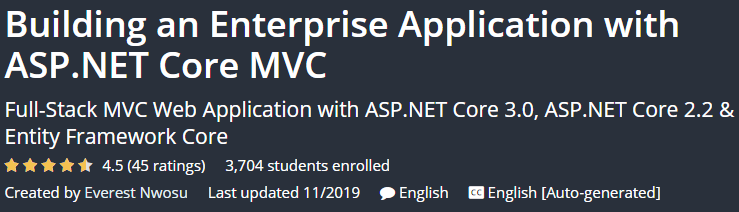 Pictures · Udemy — Building an Enterprise Application with ASP.NET Core MVC 2019-9