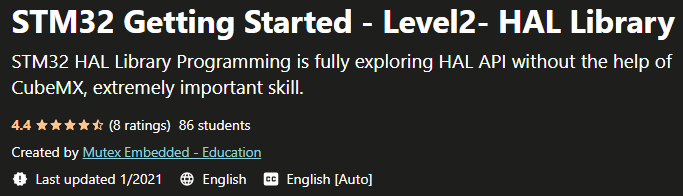 Pictures · Udemy — STM32 Getting Started – Level2- HAL Library 2021-1