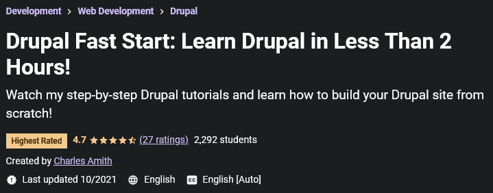Pictures · Udemy — Drupal Fast Start: Learn Drupal in Less Than 2 Hours! 2021-8