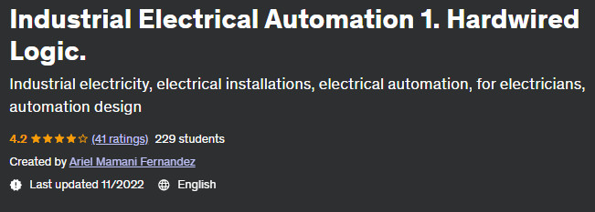 Pictures · Udemy — Industrial Electrical Automation 1. Hardwired Logic. 2021-9