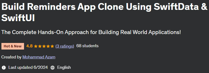 Pictures · Build Reminders App Clone Using SwiftData & SwiftUI 2024-6