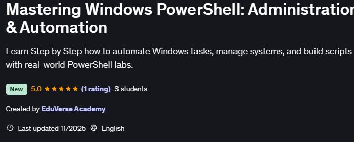 图片 · 主持 Windows PowerShell:管理与自动化 2025-11